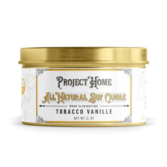 Pet Odor Fighting Soy Candle Tobacco Vanille